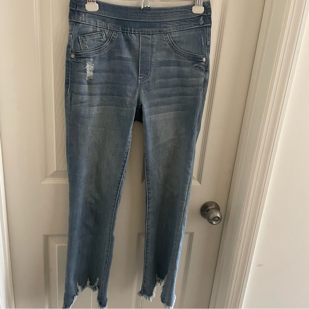 Democracy Jeans / Mac & Me “Pull-On waist band” (Mac and Me label)